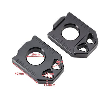 Blocco asse tendicatena posteriore CNC SUZUKI DRZ400SM 400S 400E 2005-2024