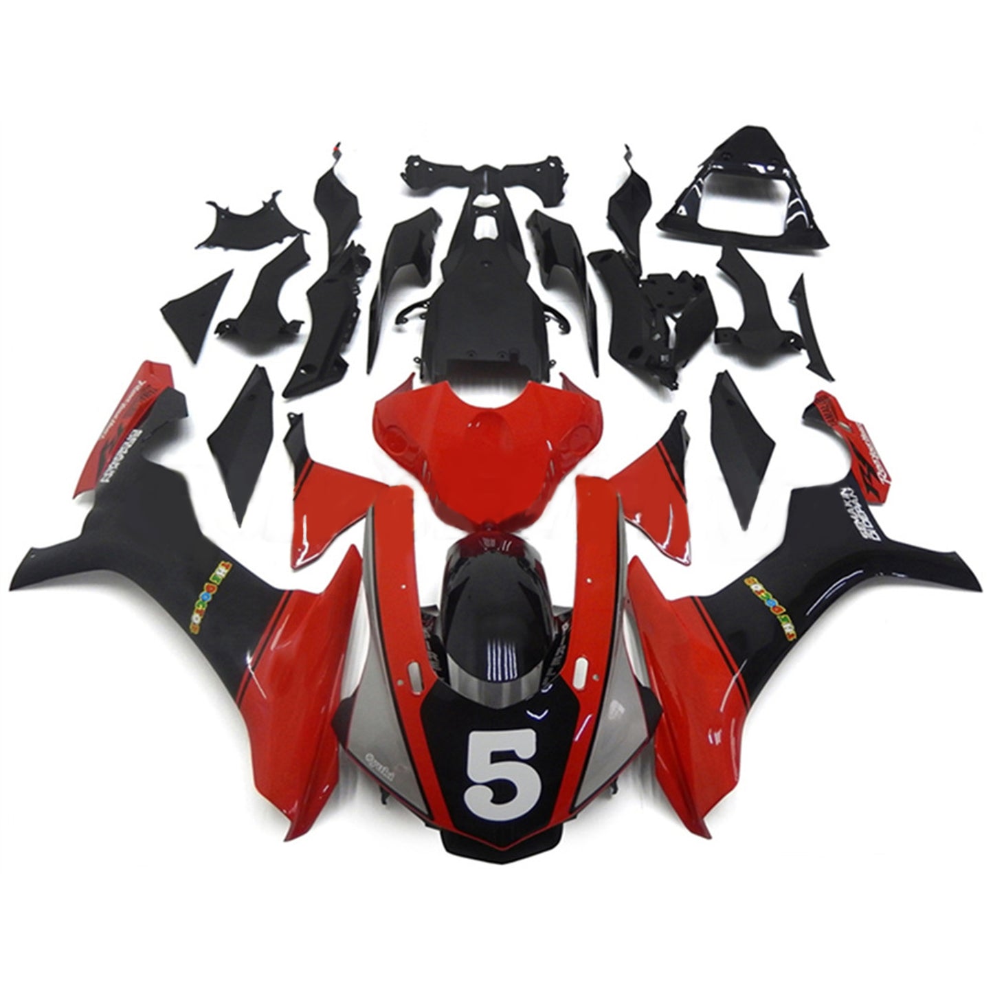 Kit carenatura BODYWORK ABS di plastica per Yamaha YZF 1000 R1 2015-2019