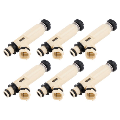 Set di 6 iniettori di carburante per Toyota Highlander 3.3L V6 2008-2010, codice 23250-20040.