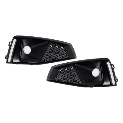 Griglia fendinebbia anteriore nera Audi A4 B9 S-LINE S4 2018-2020