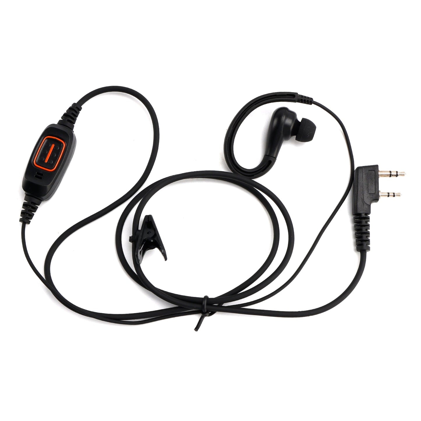 Cuffie con gancio auricolare bicolore K-029 636 per TK-220 TH-F6 RPV516A KG-UVD1P TG-2AT