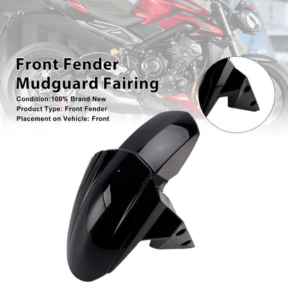 Parafango anteriore Street Triple 765 R RS 2020-2025, carenatura nero lucido