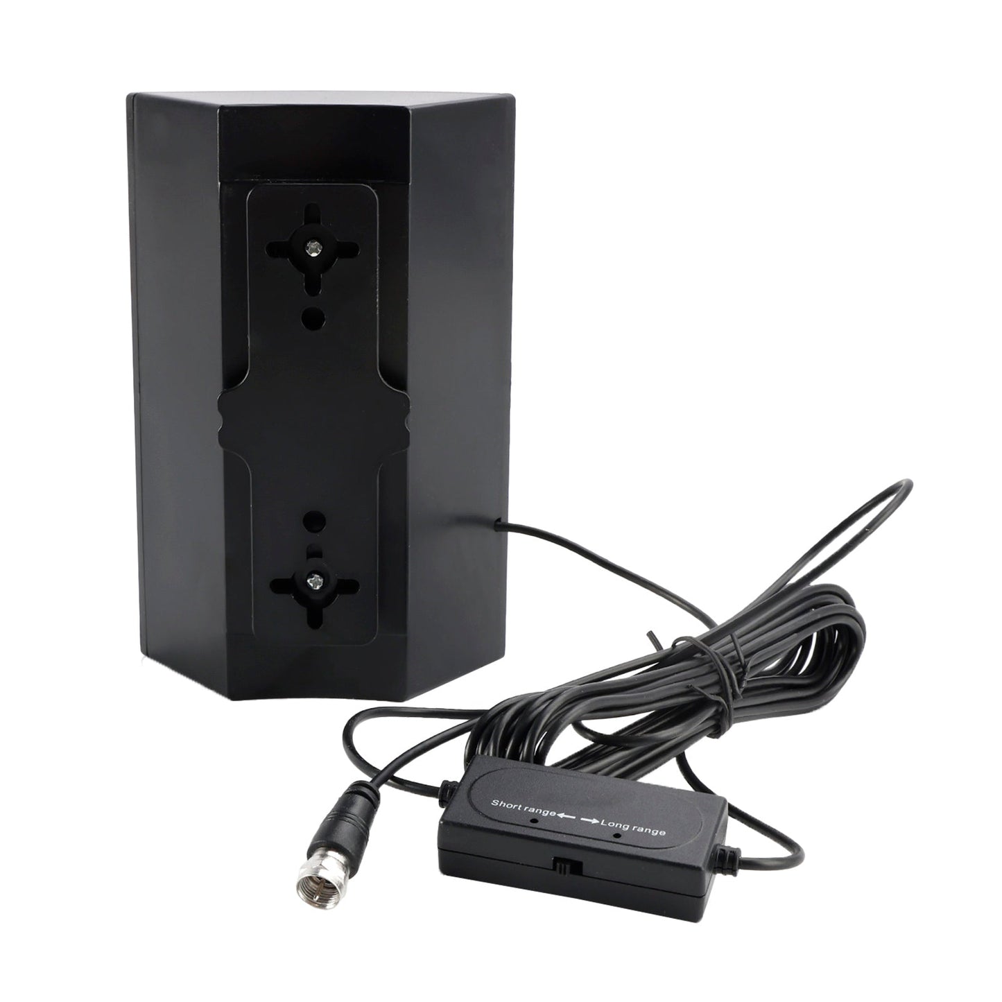 Antenna TV per interni ed esterni con doppio amplificatore Antenna TV DVB-T2 per la casa