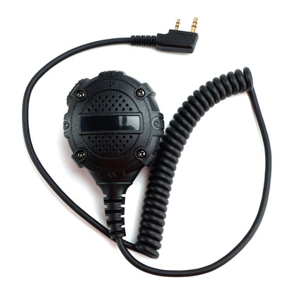 Altoparlante microfonico rotondo K-SM28 per TK-208 TH-D7 RPU416A KG-UVD1 TG-K4AT PX-777