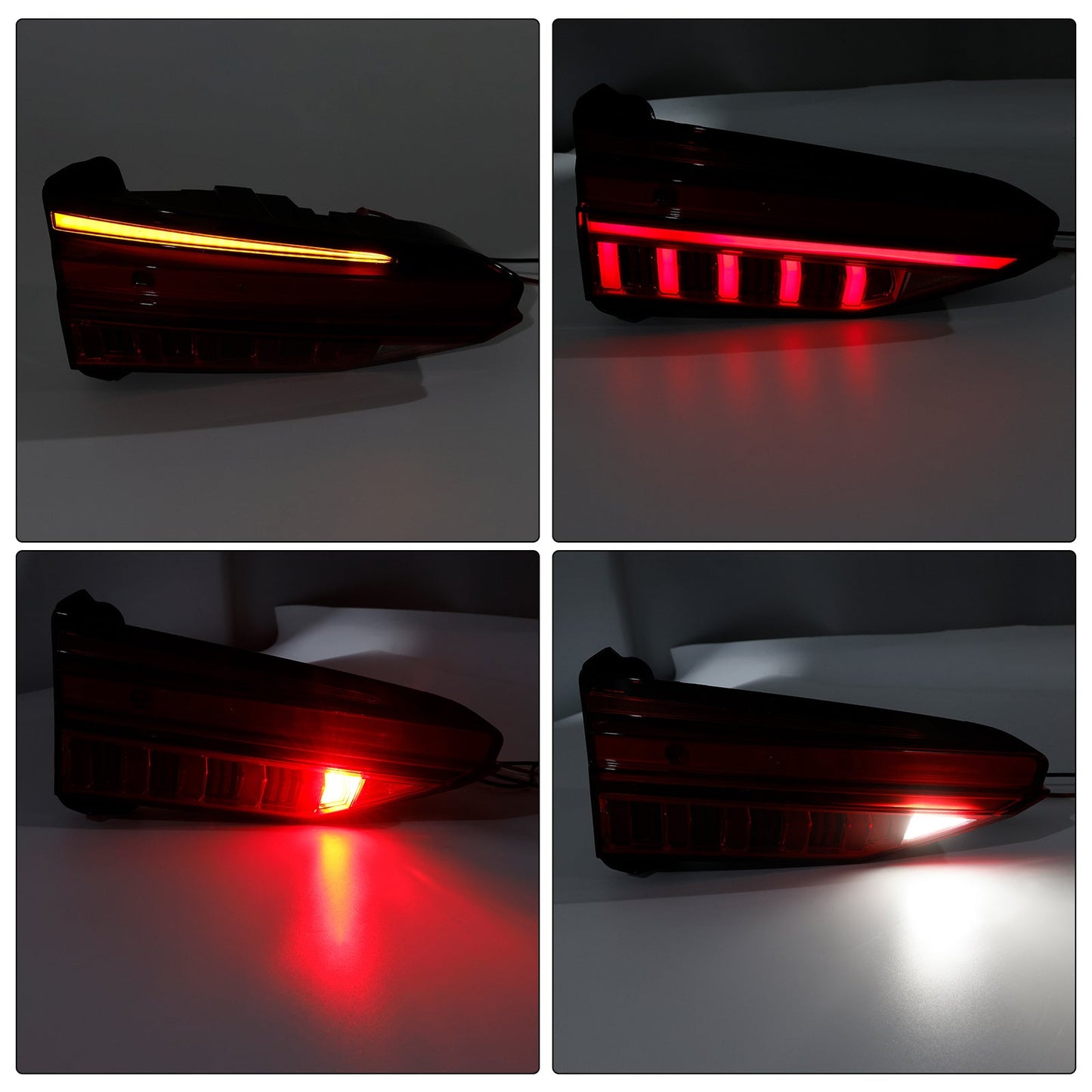 2019-2023 Per Audi A6 C8 4 pezzi Gruppo fanale posteriore a LED sinistro, destro, esterno e interno