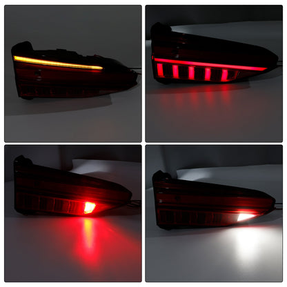 2019-2023 Per Audi A6 C8 4 pezzi Gruppo fanale posteriore a LED sinistro, destro, esterno e interno