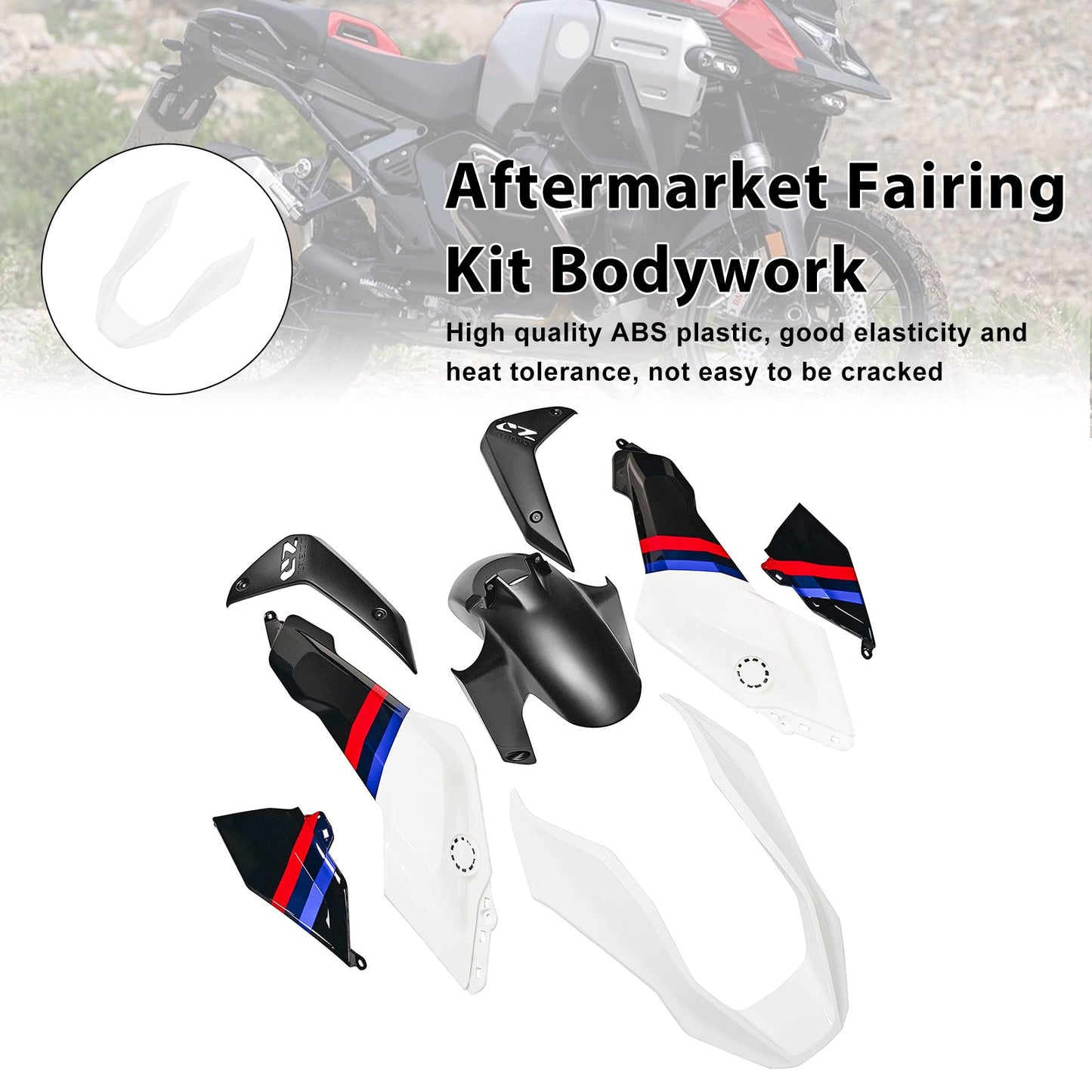 Kit carenatura in plastica ABS per iniezione per BMW R1300GS 2024-2026 03#