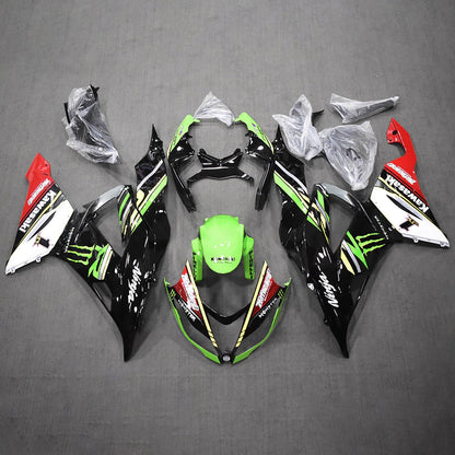 Kit carenatura iniezione in plastica ABS adatto per Kawasaki ZX6R 636 2013-2018