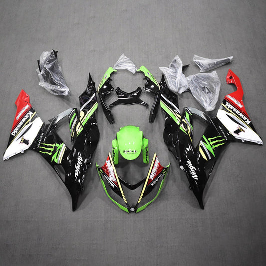 Kit carenatura iniezione in plastica ABS adatto per Kawasaki ZX6R 636 2013-2018