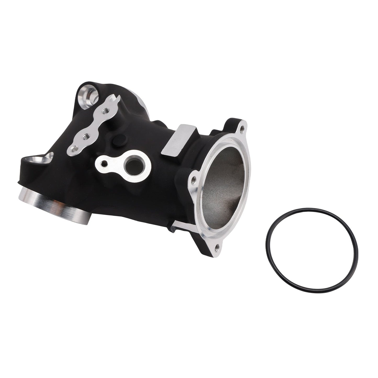 Collettore di aspirazione ad alto flusso FLHTK da 55 mm nero per Electra Glide Ultra Limited 2017-2024, codice 27300121