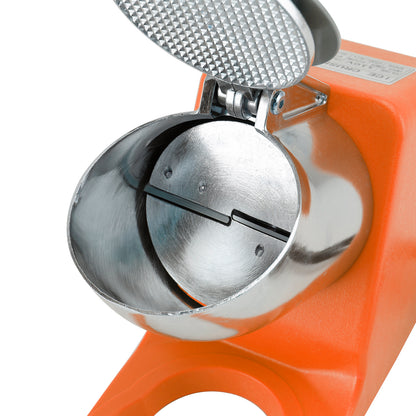 Tritaghiaccio elettrico 143LBS/Hr Macchina per coni di neve Rasoio per ghiaccio 500W Spina UE