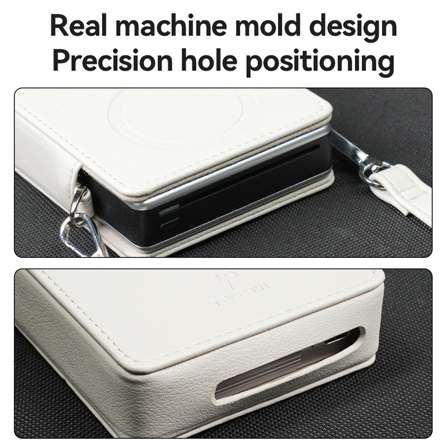 Borsa portaoggetti magnetica per fotocamera e telefono cellulare per stampante fotografica tascabile Xiaomi 1s