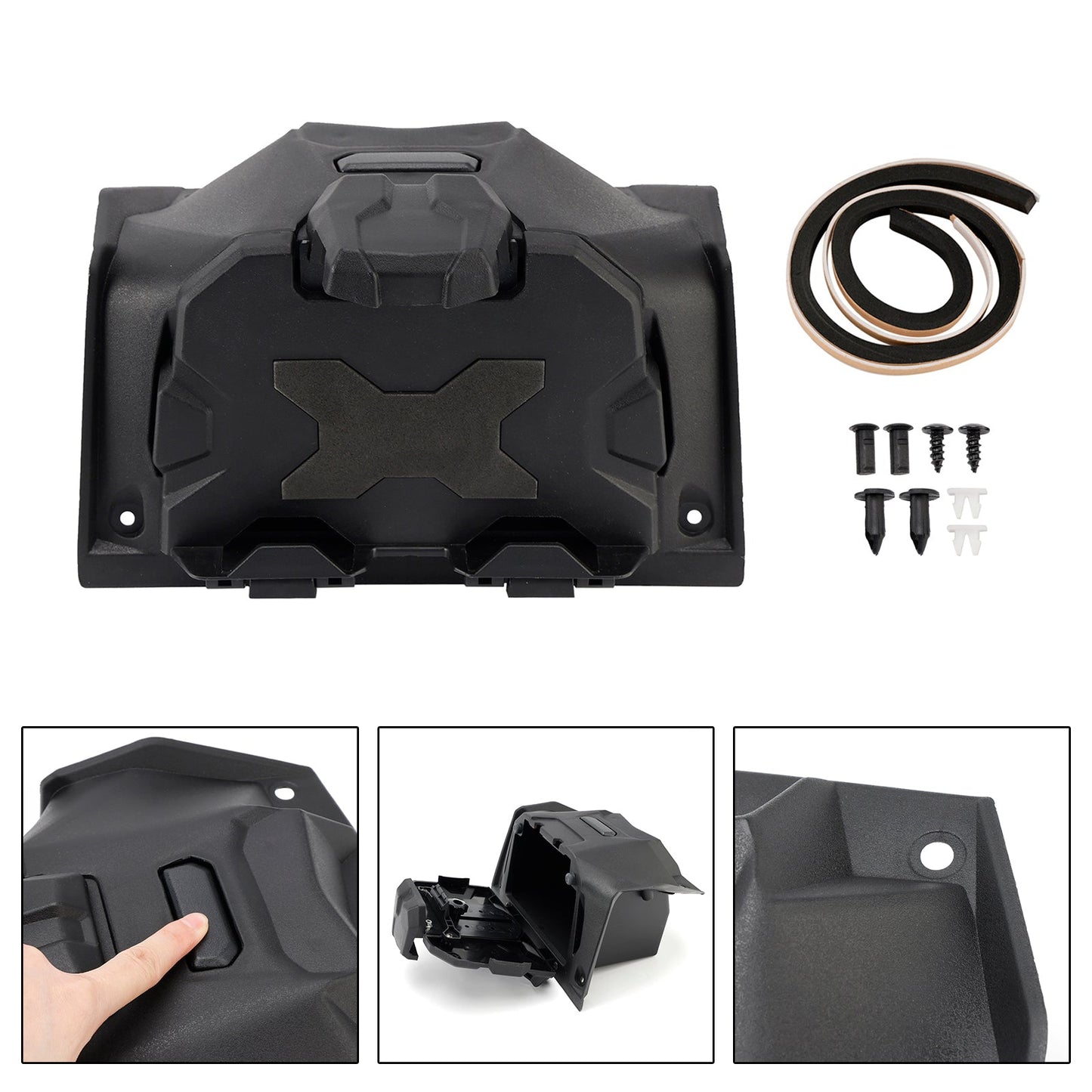 Supporto per tablet con scatola portaoggetti per Polaris Rzr XP 1000 Turbo 2019-2023 2022