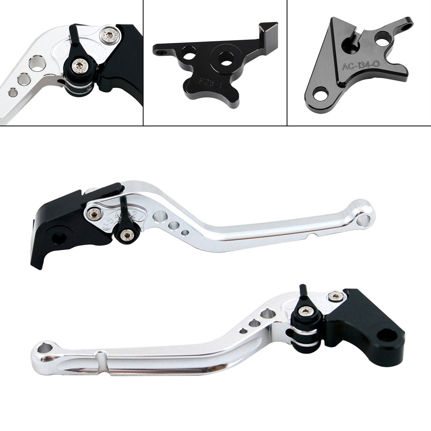 Leva frizione freno lunga adatta per HONDA CB350 Hness GB350 CB350 2021-2023