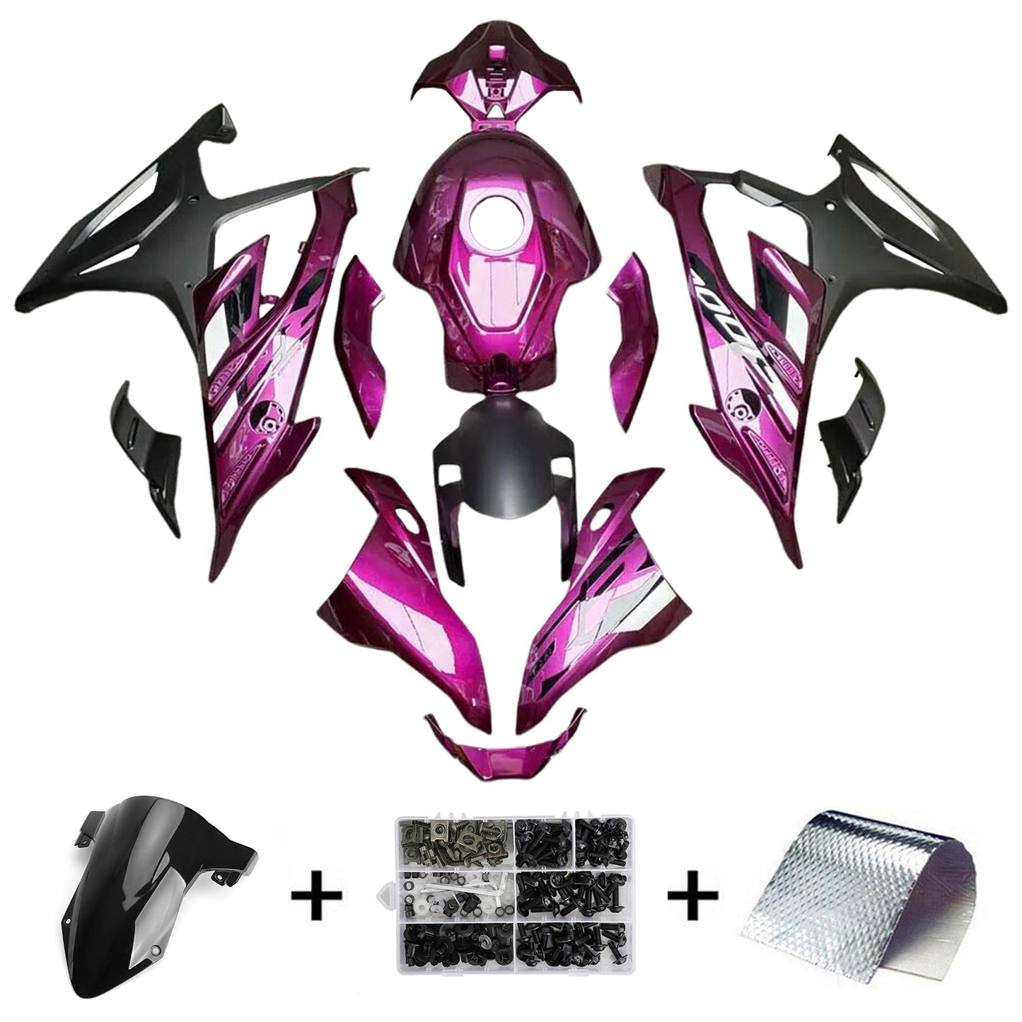 Kit carenatura iniezione BMW S1000RR 2023-2024 Carrozzeria plastica ABS