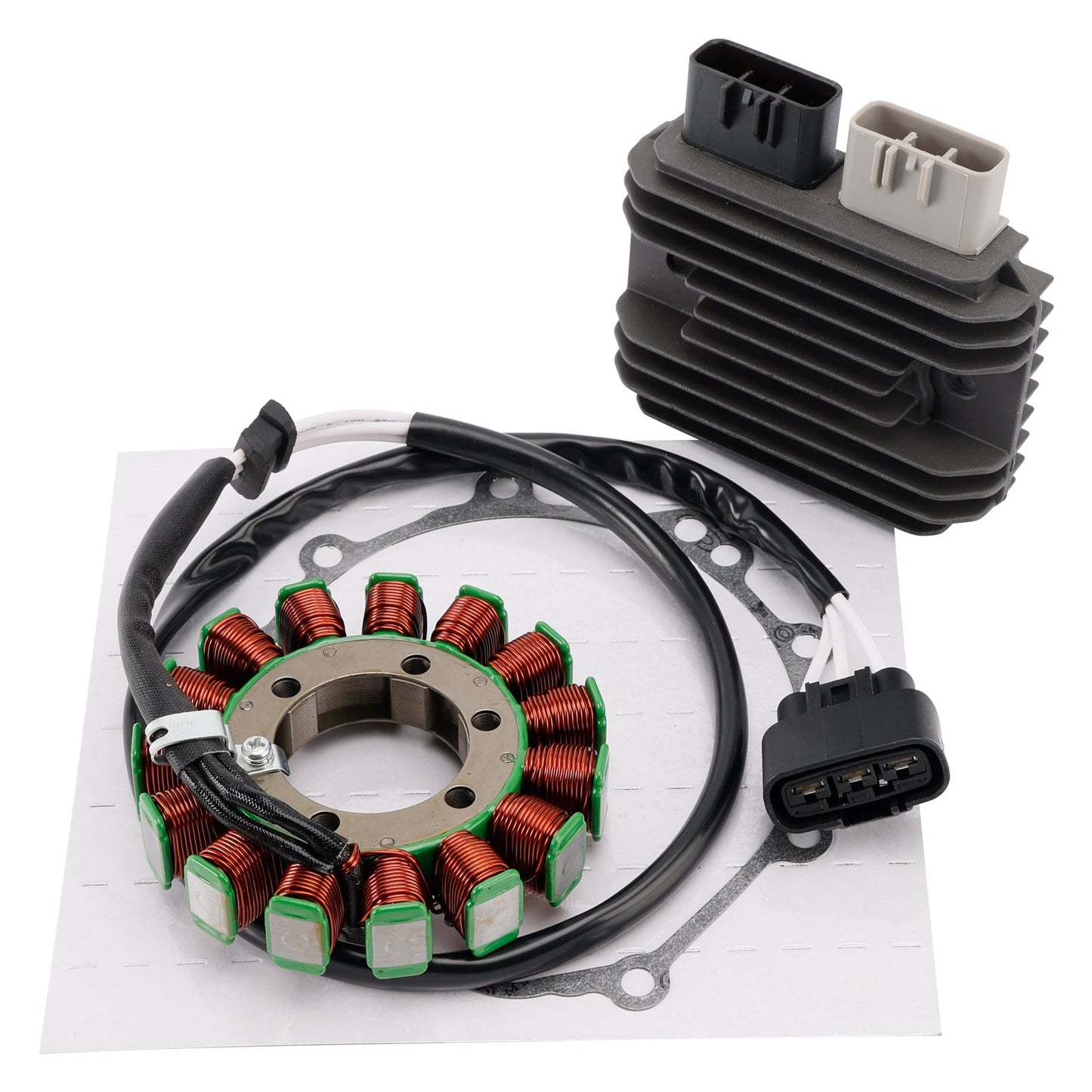 REGOLATORE GENERATORE STATORE E GUARNIZIONE KAWASAKI ZX-6R ZX6R NINJA ZX 600 2009-2017