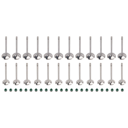 Set di 24 valvole di aspirazione e scarico 06E109601E per Audi A4 A5 A6 A7 A8 Q5 Q7 3.0T