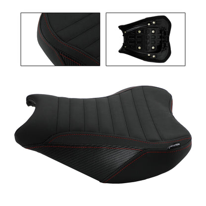 Cuscino anteriore e posteriore per sella pilota/passeggero Kawasaki Ninja Z900, colore verde, compatibile con modelli dal 2017 al 2024.