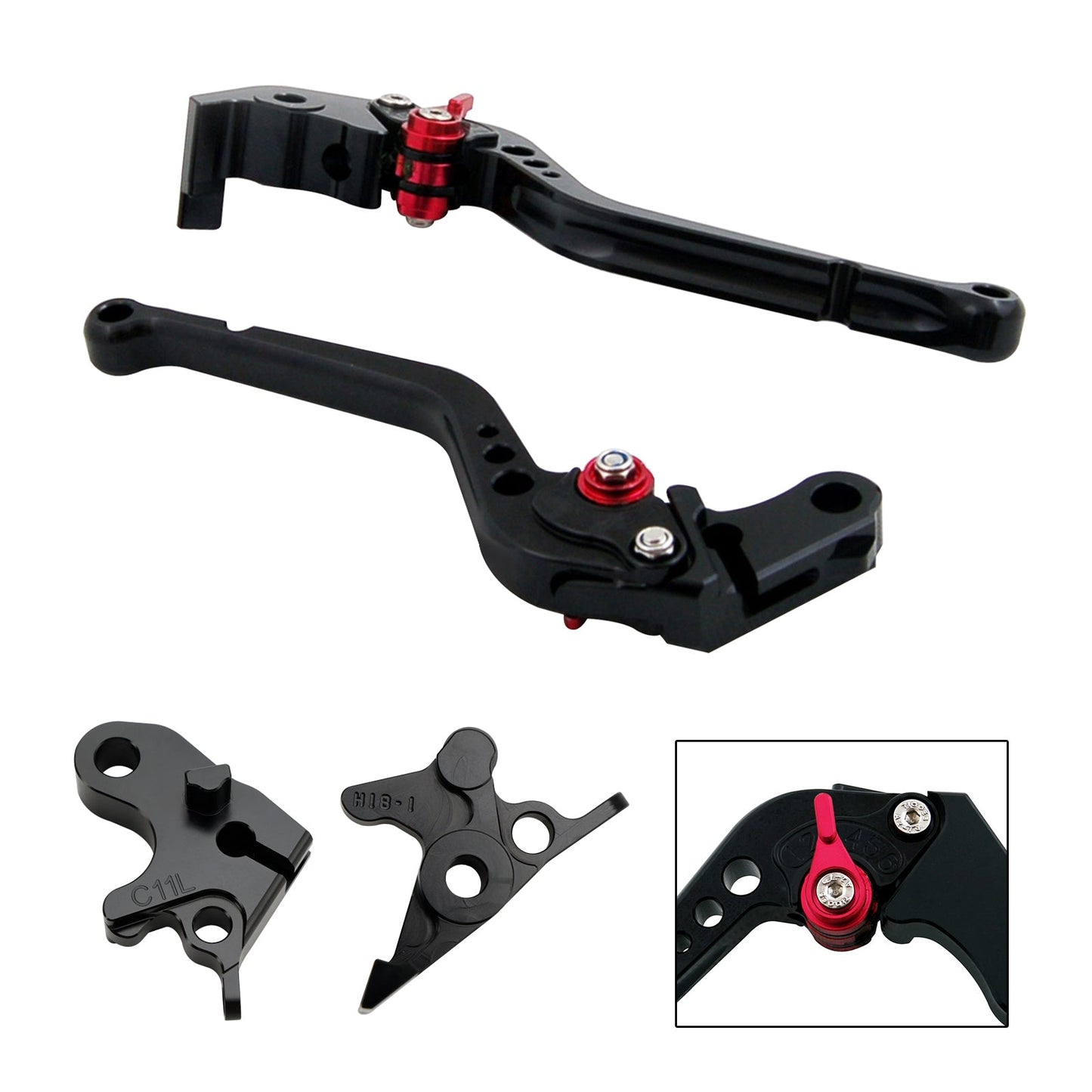 Leva frizione freno lunga adatta per HONDA CRF1100L Africa Twin 2020-2021