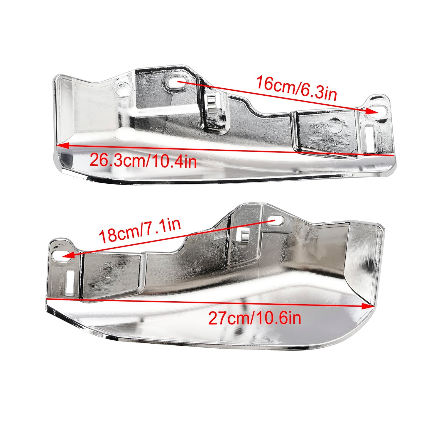 Deflettore di calore dell'aria del telaio intermedio Touring CVO Street Glide Road Glide 2023-2024