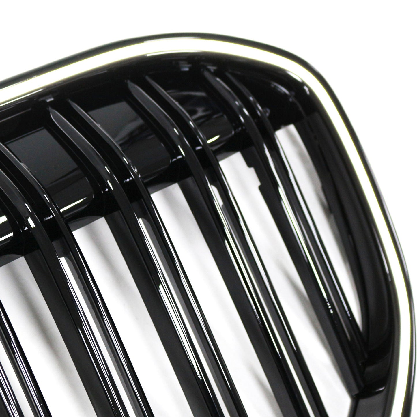 Griglia anteriore nera lucida a doppia stecca per BMW Serie 7 G11 G12 2019-2022