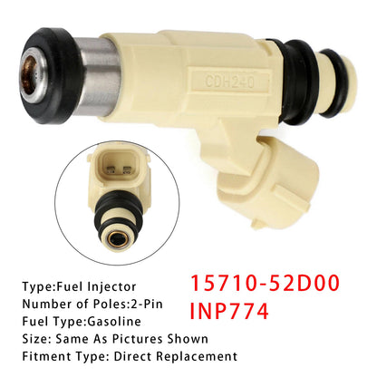 1 pz iniettore carburante per Suzuki Grand Vitara XL-7 2.7L 01-06 15710-52D00 INP774