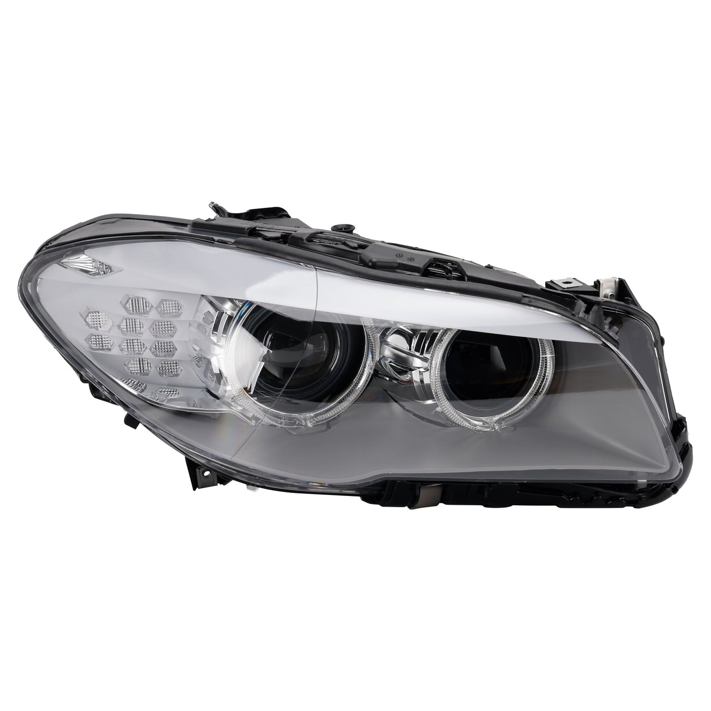 Faro destro a LED Xenon DRL per BMW Serie 5 F10 berlina 2010-2013 senza AFS 63117271910