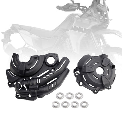 Protezioni motore YAMAHA Tracer 7 2019-2024, carter motore protettivo nero