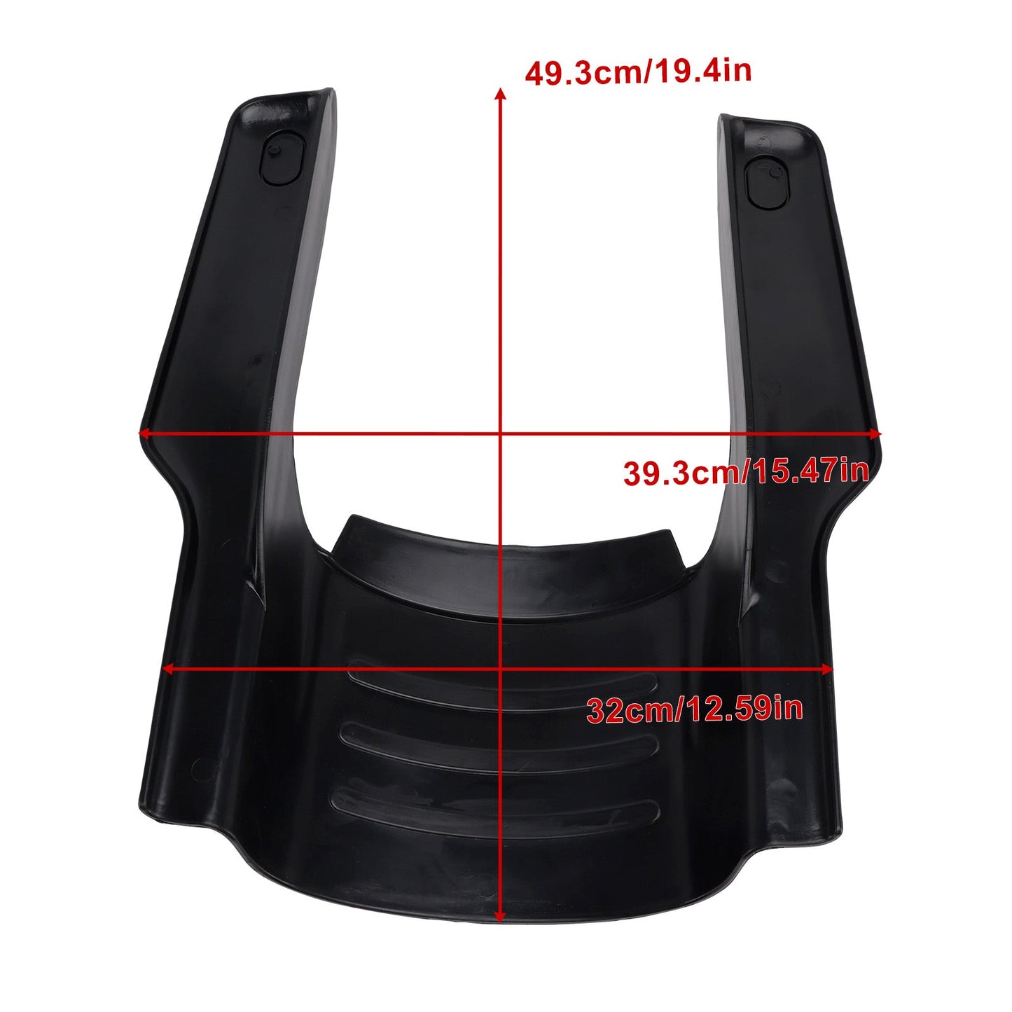 Prolungamento parafango posteriore da 7"" per Touring Electra Glide Road King 96-08