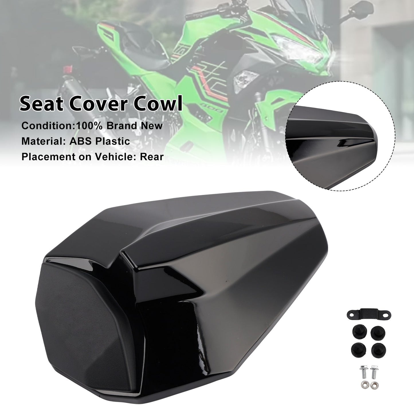 Carenatura posteriore Racing Tail per Kawasaki ZX25R ZX4R ZX4RR 2020-2025