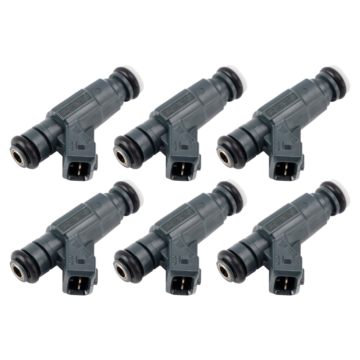 6 pezzi iniettori carburante per Audi A4 A6 Quattro A4 A6 Passat 97-05 2.8L 0280156273