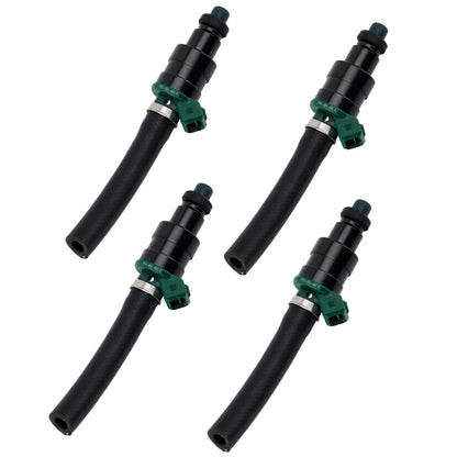 Iniettore di carburante 4 pezzi 0280150114 adatto a VW, Opel, Renault, Alfa Romeo