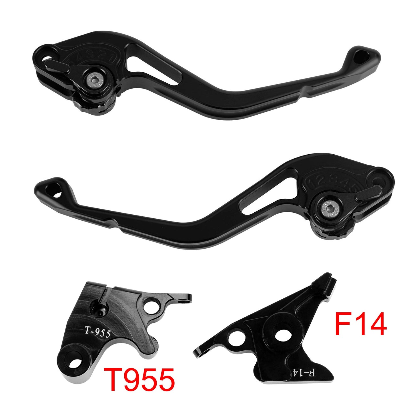 Nuova leva freno e frizione corta per DAYTONA 955i SRINT ST TT600 nera