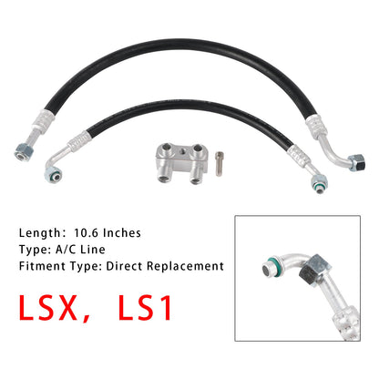 Kit di conversione motore LSX LS1 per sostituzione linea aria condizionata per Camaro Firebird 1982-1992