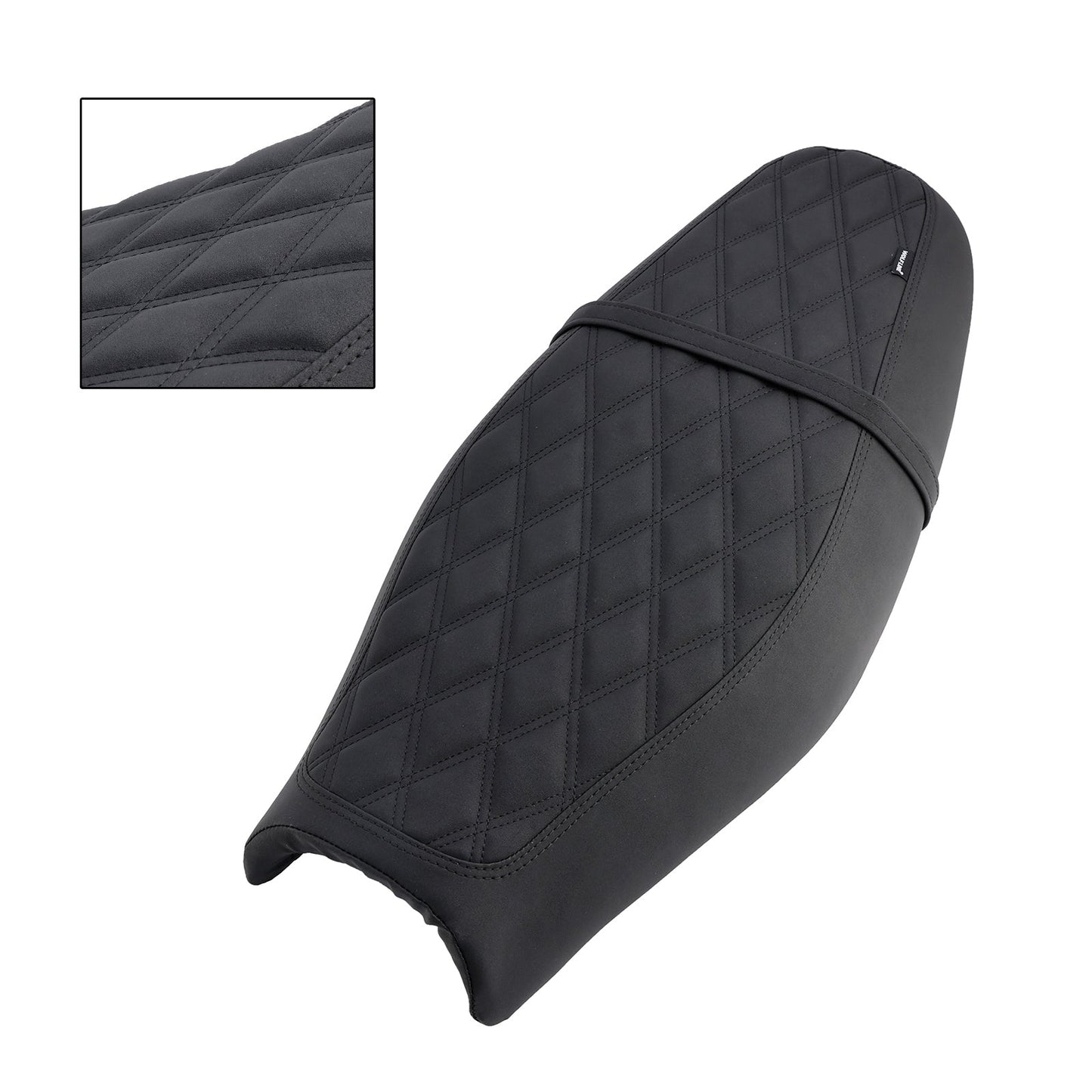 Sostituisci il sedile anteriore posteriore del conducente e del passeggero nero per Street Twin Speed Twin 900 BrownC