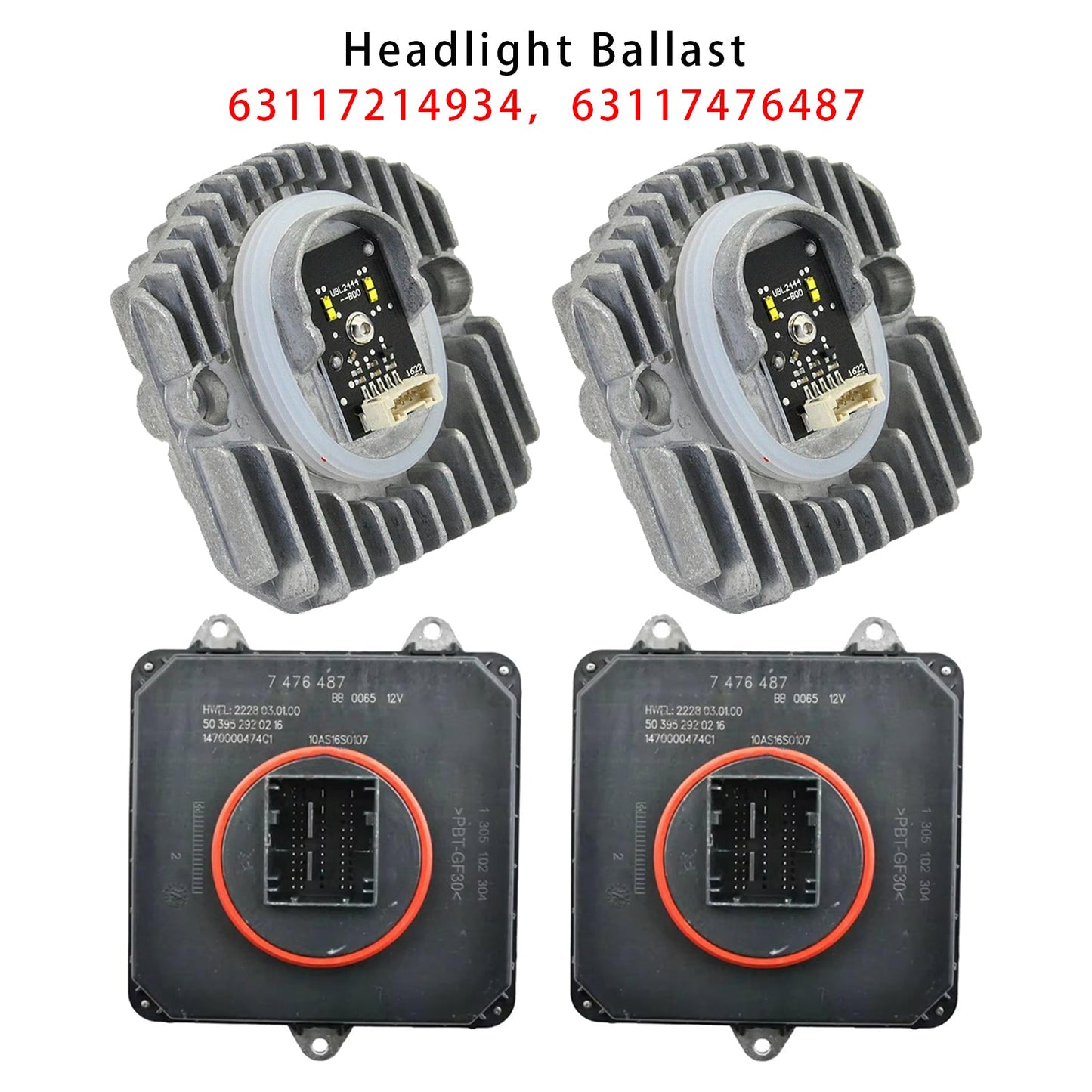 Centralina fari a LED per BMW Serie 5 G30 2017-2019 versione bassa 63117214934