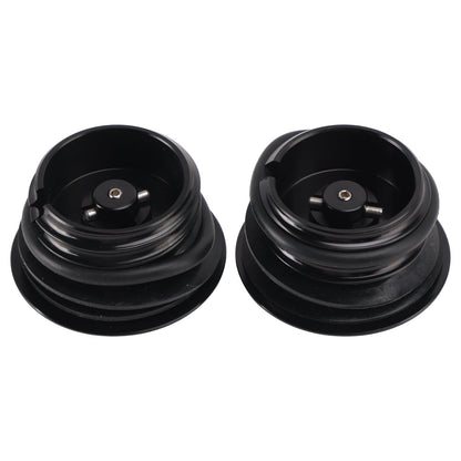 Tappo serbatoio a scomparsa ventilato nero per Softail Low Rider Dyna Sport Super Glide
