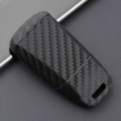Custodia in pelle e silicone per chiave auto con fibbia per Audi