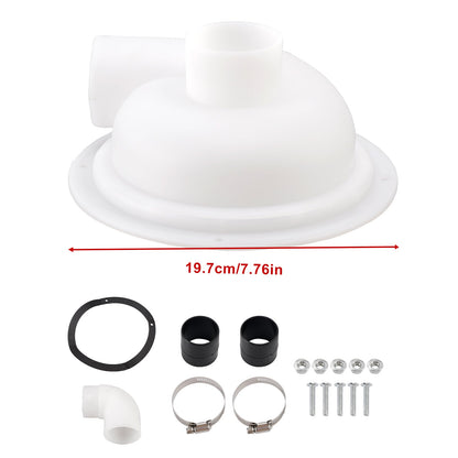 Coperchio separatore ciclonico per polvere Accessorio per aspirapolvere per truciolato Aspirapolvere per gesso Separatore di polvere Accessorio per aspirapolvere