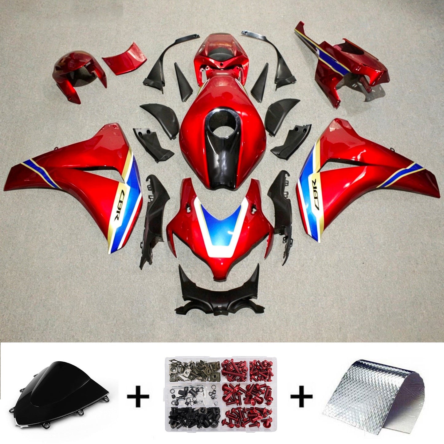 Kit di carene in plastica ABS stampate a iniezione per Honda CBR1000RR 2008-2011