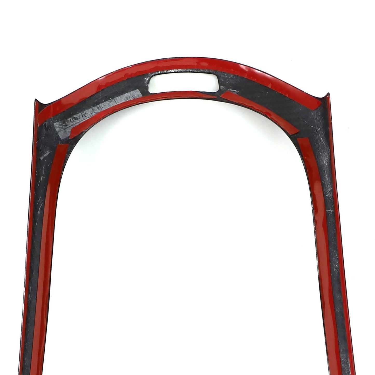 Copertura del telaio del cambio della console centrale in fibra di carbonio per Mercedes-Benz W464 W465 (2019-2026)