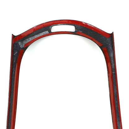 Copertura del telaio del cambio della console centrale in fibra di carbonio per Mercedes-Benz W464 W465 (2019-2026)