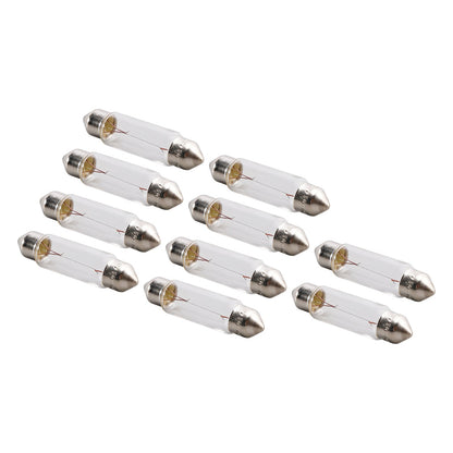 10 lampadine tubolari per auto C5W SV8.5 43MM 6413 12V 5W per OSRAM