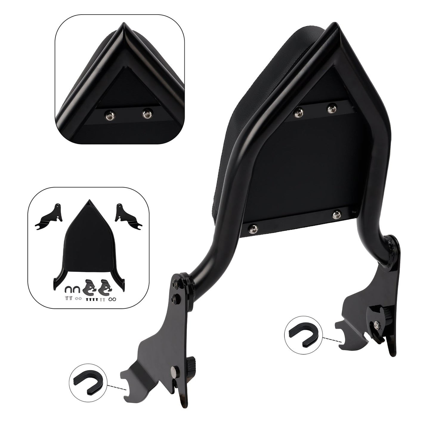 Schienale Sissy Bar passeggero ELECTRA GLIDE ULTRA CLASSIC TWIN-COOLED FLHTCU TC 2014-2019
