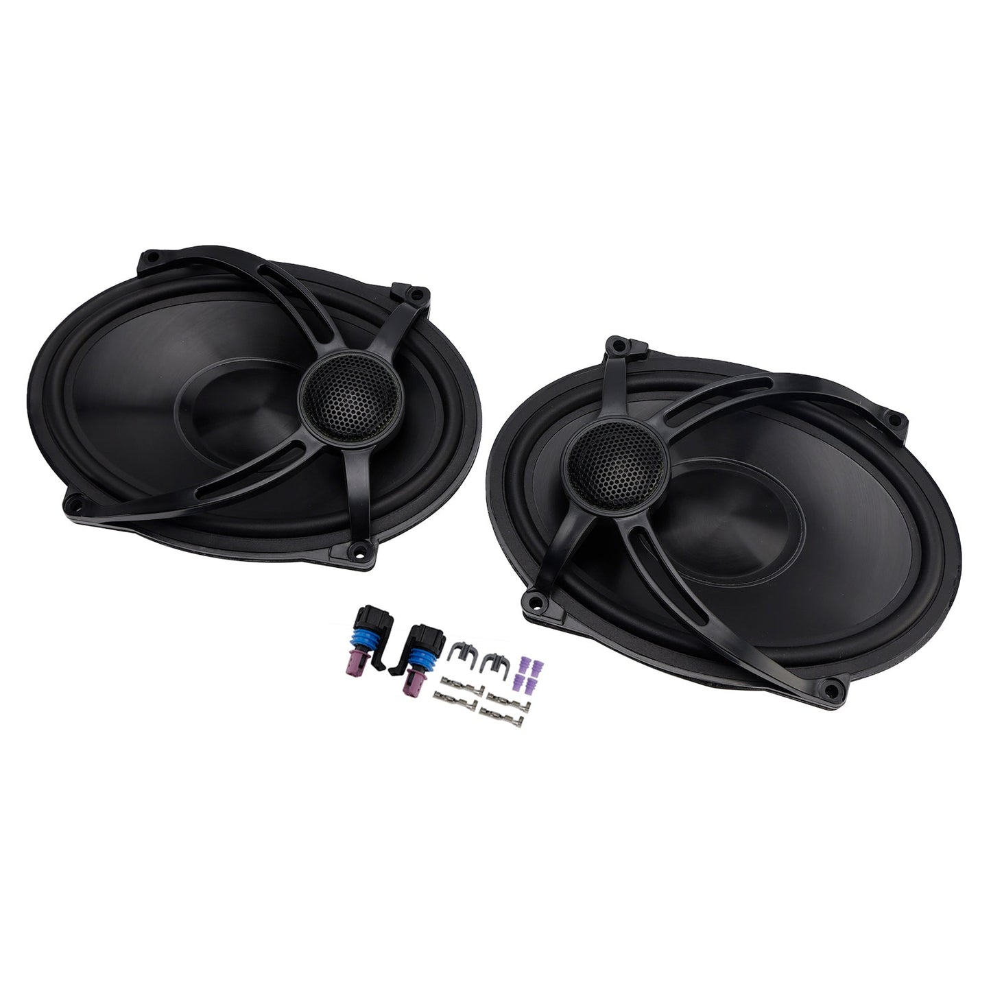 Kit altoparlanti per coperchio borsa laterale Touring Road Glide Flhr 2X 5""X7"" 1994-2024