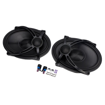 Kit altoparlanti per coperchio borsa laterale Touring Road Glide Flhr 2X 5""X7"" 1994-2024