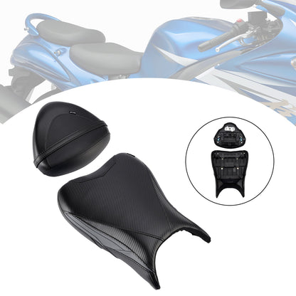 Kit cuscini passeggero Raider anteriori e posteriori per Suzuki GSX1300R 2022-2024, colore nero.