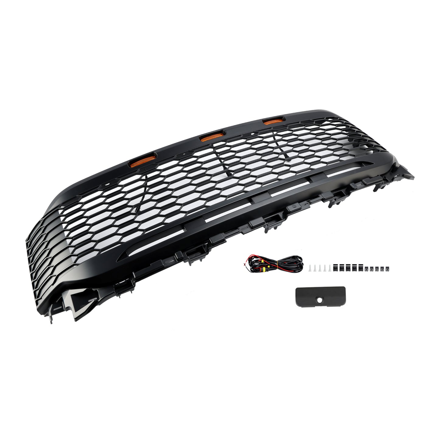 2021-2023 Ford F150 Raptor Griglia ABS anteriore paraurti a nido di miele W / LED