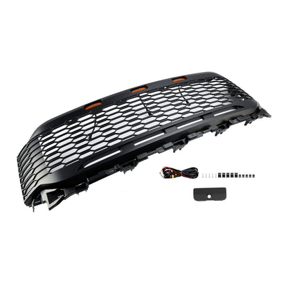 2021-2023 Ford F150 Raptor Griglia ABS anteriore paraurti a nido di miele W / LED