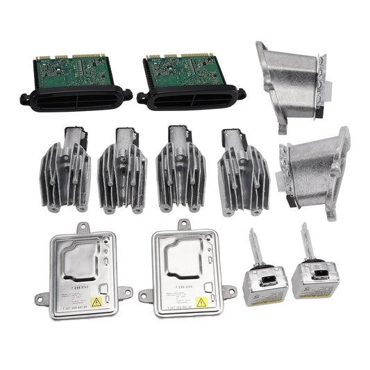 Modulo di alimentazione LED AHL sinistro + destro da 12 pezzi per BMW Serie 5 F10 F11 F07